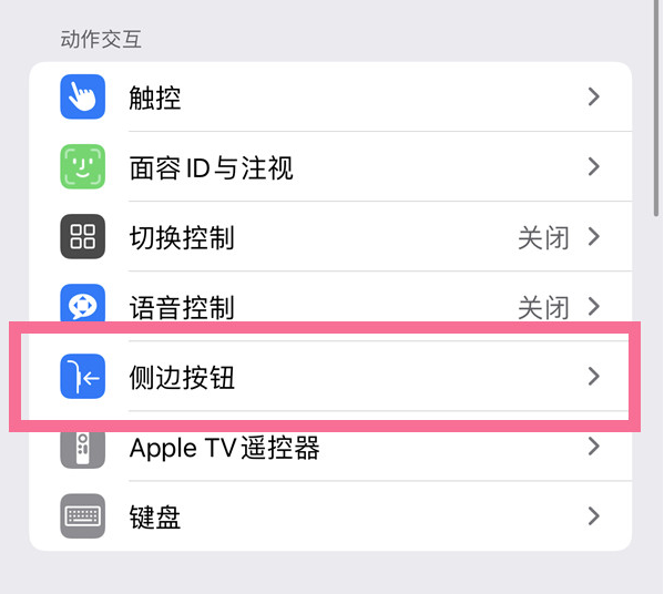 平桂苹果14维修店分享iPhone14 Plus侧键双击下载功能关闭方法 