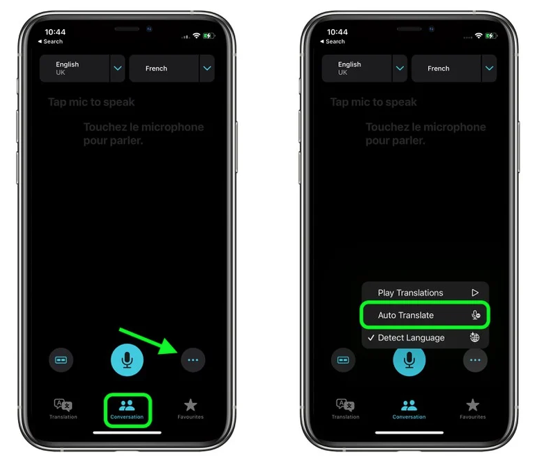 平桂苹果手机维修分享iOS 15 “翻译” App 新改进 
